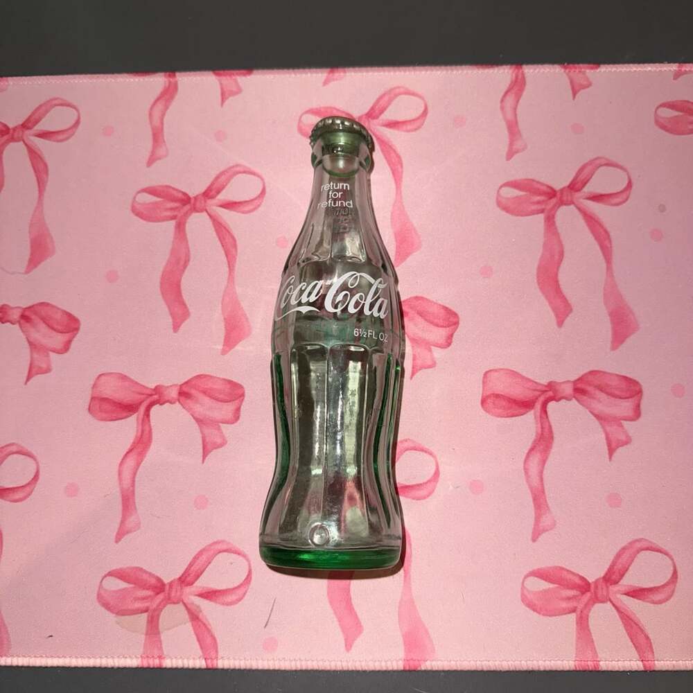 Vintage Coca-Cola Coke Glass Bottle 6 1/2 Fl Oz